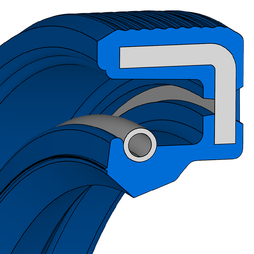 Radial oil seal